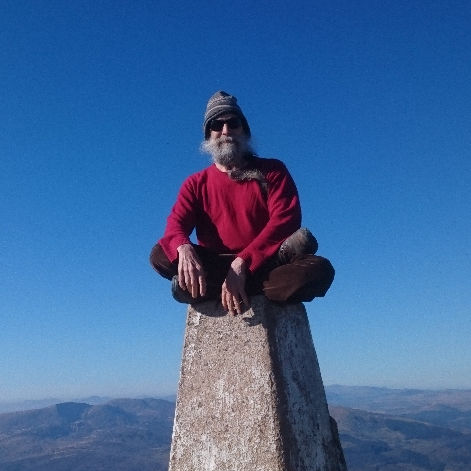 pete yates at pen y cadair